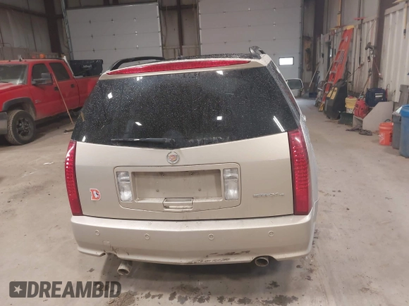 2008 Cadillac SRX AWD with VIN 1GYEE437880134297, listed as a IAAI auction lot 41869680 with 63,777 mi miles. Bid and sale history available at carsss.com. Image 16.