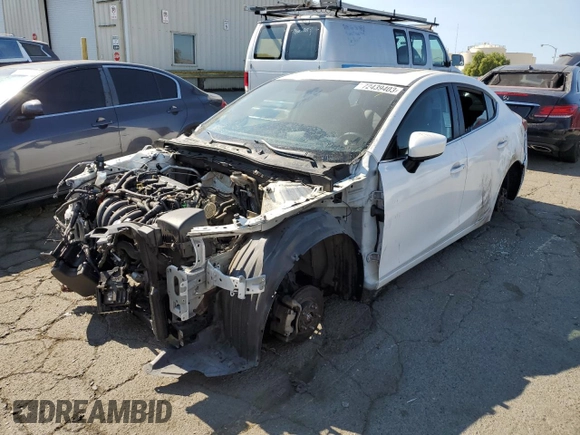 2015 Mazda 3 S Touring with VIN JM1BM1V37F1221443, listed as a Copart auction lot 76771064 with Not Provided miles and Non Repairable. Bid and sale history available at DreamBid. Image 1.