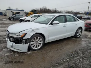 2013 Audi A6 3.0T Premium Plus with VIN WAUGGAFC5DN047080, listed as a Copart auction lot 44712005 with 79,133 mi miles and Salvage Title. Bid and sale history available at carsss.com. Image 1.