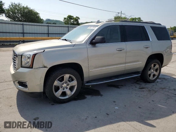 2017 GMC Yukon SLT z VIN 1GKS1BKC6HR357090, wystawiony jako Copart lot #59317515 z przebiegiem 124 408 mil mil oraz Szkoda całkowita • Salvage title. Historia ofert i sprzedaży dostępna na DreamBid. Obrazek 1.