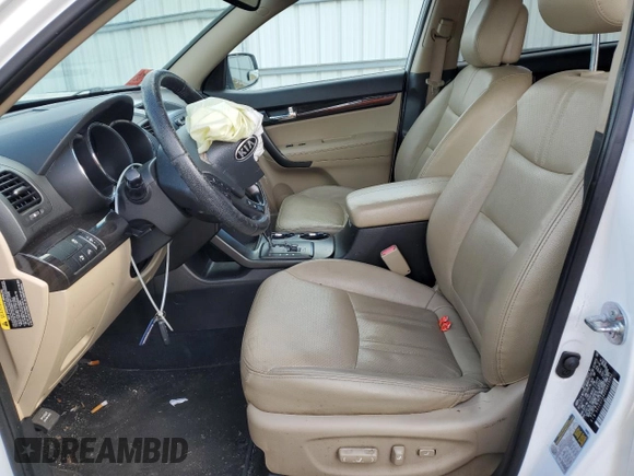 2013 Kia Sorento EX with VIN 5XYKU4A62DG415392, listed as a Copart auction lot 48107845 with 108,174 mi miles and Salvage Title. Bid and sale history available at DreamBid. Image 7.