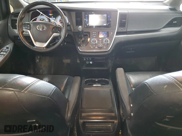 2017 Toyota Sienna SE with VIN 5TDXZ3DC2HS816940, listed as a Copart auction lot 52924865 with 205,900 mi miles and Salvage Title. Bid and sale history available at carsss.com. Image 8.