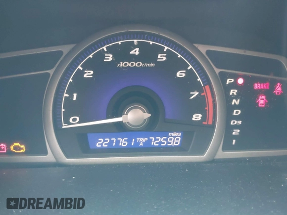 2006 Honda Civic LX with VIN 2HGFA16576H524719, listed as a IAAI auction lot 40291305 with 227,761 mi miles and . Bid and sale history available at DreamBid. Image 7.