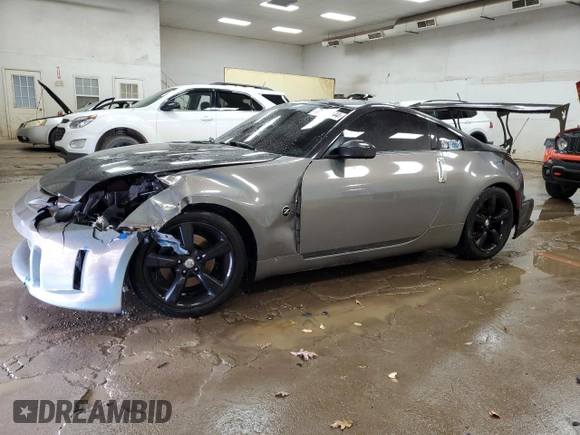 2007 Nissan 350Z with VIN JN1BZ34D37M501595, listed as a Copart auction lot 78145144 with 89,012 mi miles and Clean Title. Bid and sale history available at DreamBid. Image 1.