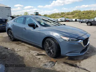 2021 Mazda 6 Grand Touring Reserve with VIN JM1GL1WY1M1616461, listed as a Copart auction lot 72760074 with 26,377 mi miles and Salvage Title. Bid and sale history available at DreamBid. Image 4.