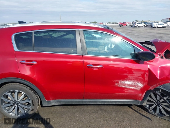 2017 Kia Sportage EX with VIN KNDPN3AC1H7265751, listed as a IAAI auction lot 40737806 with 125,863 mi miles. Bid and sale history available at carsss.com. Image 13.