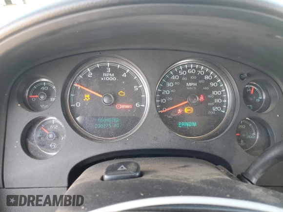 2013 Chevrolet Suburban LT with VIN 1GNSCJE05DR371789, listed as a Copart auction lot 60755775 with 233,275 mi miles and Salvage title. Bid and sale history available at DreamBid. Image 9.