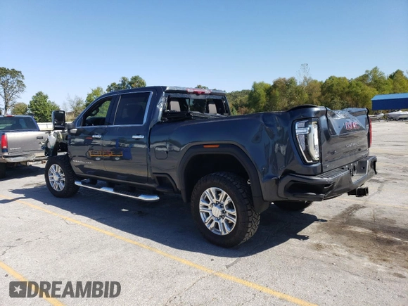 2020 GMC Sierra 3500HD Denali z VIN 1GT49WEY9LF262769, wystawiony jako Copart lot #74386594 z przebiegiem 34 178 mil mil oraz Szkoda całkowita • Salvage title. Historia ofert i sprzedaży dostępna na DreamBid. Obrazek 2.