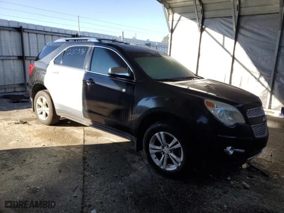 2012 Chevrolet Equinox LTZ with VIN 2GNALFEK3C6134738, listed as a Copart auction lot 43567554 with 0 mi miles and Clean Title. Bid and sale history available at carsss.com. Image 4.