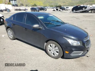 2015 Chevrolet Cruze LS with VIN 1G1PA5SGXF7186142, listed as a Copart auction lot 56368125 with 102,005 mi miles and Salvage Title. Bid and sale history available at DreamBid. Image 4.