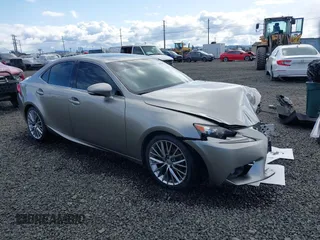 2014 Lexus IS 250 with VIN JTHCF1D27E5004665, listed as a IAAI auction lot 41929412 with 77,402 mi miles and . Bid and sale history available at DreamBid. Image 1.