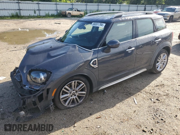 2019 MINI Countryman Cooper S with VIN WMZYT3C59K3E97931, listed as a Copart auction lot 77572964 with 73,907 mi miles and Salvage Title. Bid and sale history available at carsss.com. Image 1.