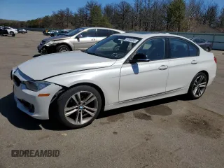 2015 BMW 3 Series 328i with VIN WBA3A5G51FNS84790, listed as a Copart auction lot 53484085 with 53,678 mi miles and Salvage Title. Bid and sale history available at carsss.com. Image 1.