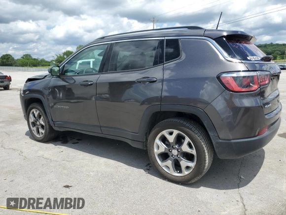 2020 Jeep Compass High Altitude z VIN 3C4NJDCB3LT123497, wystawiony jako Copart lot #59130385 z przebiegiem 107 582 mil mil oraz Czysty tytuł • Clean title. Historia ofert i sprzedaży dostępna na DreamBid. Obrazek 2.