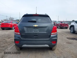 2018 Chevrolet Trax LT with VIN KL7CJLSB0JB722825, listed as a IAAI auction lot 41985225 with 58,021 mi miles and . Bid and sale history available at carsss.com. Image 16.