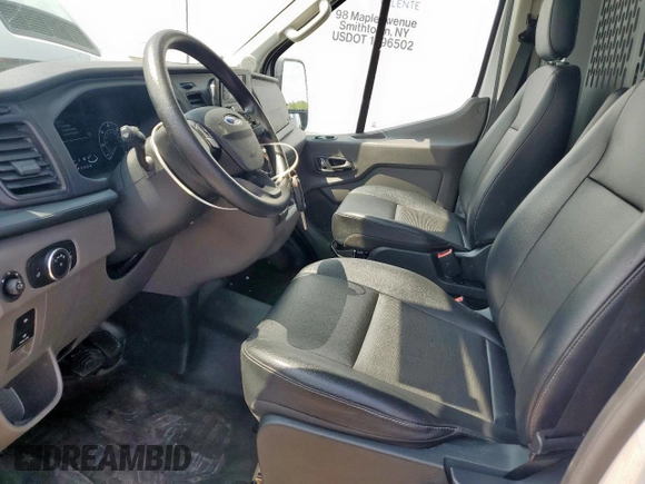 2023 Ford Transit Cargo with VIN 1FTBW9C89PKB88609, listed as a Copart auction lot 63399805 with 25,083 mi miles and Salvage title. Bid and sale history available at DreamBid. Image 7.
