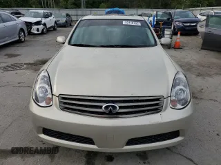 2006 Infiniti G35 with VIN JNKCV51E46M506744, listed as a Copart auction lot 52410785 with 223,255 mi miles and Salvage Title. Bid and sale history available at DreamBid. Image 5.
