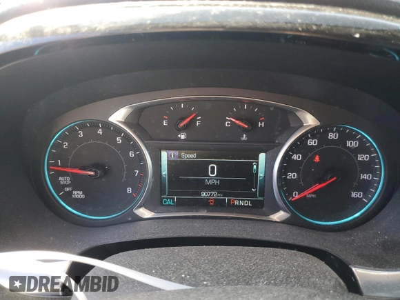 2019 Chevrolet Traverse LT Leather with VIN 1GNEVHKW2KJ156469, listed as a Copart auction lot 56060414 with 90,772 mi miles and Salvage Title. Bid and sale history available at carsss.com. Image 9.