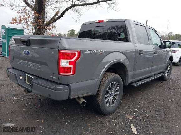 2018 Ford F-150 XL with VIN 1FTEW1EGXJFC21457, listed as a IAAI auction lot 41813837 with 79,390 mi miles. Bid and sale history available at carsss.com. Image 4.