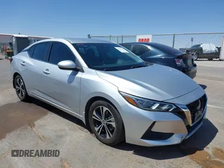 2022 Nissan Sentra SV z VIN 3N1AB8CV3NY210290, wystawiony jako IAAI lot #41973251 z przebiegiem 32 368 mil mil oraz . Historia ofert i sprzedaży dostępna na DreamBid. Obrazek 1.