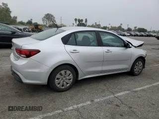 2018 Kia Rio LX with VIN 3KPA24AB0JE079202, listed as a Copart auction lot 52811885 with 101,790 mi miles and Salvage Title. Bid and sale history available at carsss.com. Image 3.