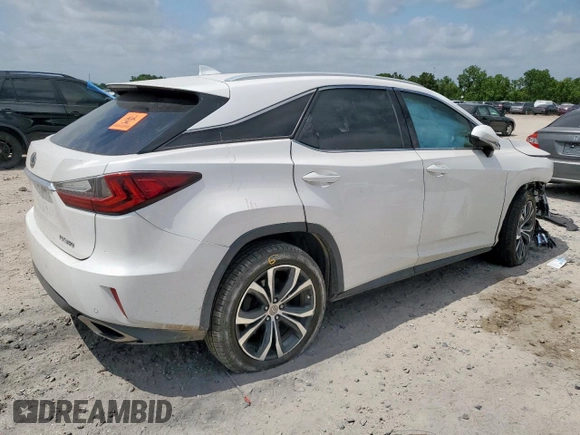 2017 Lexus RX 350 with VIN 2T2ZZMCA2HC036388, listed as a Copart auction lot 57184725 with 155,063 mi miles and Salvage title. Bid and sale history available at DreamBid. Image 3.