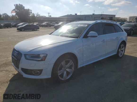2014 Audi allroad Premium Plus with VIN WA1UFAFLXEA048754, listed as a Copart auction lot 89117505 with 81,255 mi miles and Salvage Title. Bid and sale history available at carsss.com. Image 1.