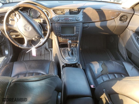 2008 Mercedes-Benz CLS-Class 5.5L with VIN WDDDJ72XX8A132468, listed as a Copart auction lot 87554965 with 0 mi miles and Salvage Title. Bid and sale history available at carsss.com. Image 8.
