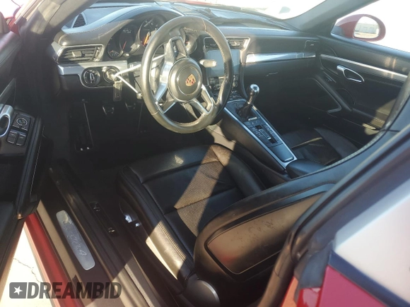 2017 Porsche 911 4 with VIN WP0BA2A99HS132236, listed as a Copart auction lot 79146274 with 0 mi miles and Non Repairable. Bid and sale history available at carsss.com. Image 8.
