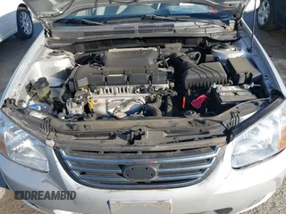 2009 Kia Spectra EX with VIN KNAFE221795620189, listed as a IAAI auction lot 41946984 with 131,913 mi miles. Bid and sale history available at carsss.com. Image 10.