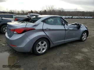 2016 Hyundai Elantra SE with VIN 5NPDH4AE4GH670708, listed as a Copart auction lot 46635445 with 97,522 mi miles and Salvage Title. Bid and sale history available at carsss.com. Image 3.