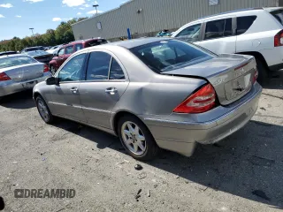2004 Mercedes-Benz C 320 with VIN WDBRF64J54F538237, listed as a Copart auction lot 75284944 with 123,170 mi miles and Salvage Title. Bid and sale history available at DreamBid. Image 2.