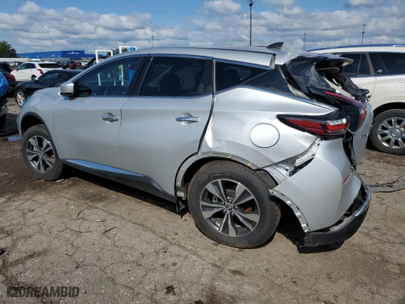 2023 Nissan Murano S with VIN 5N1AZ2AJ9PC124480, listed as a Copart auction lot 64918734 with 33,760 mi miles and Non Repairable. Bid and sale history available at carsss.com. Image 2.
