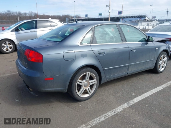 2006 Audi A4 2.0T with VIN WAUAF78E06A117797, listed as a IAAI auction lot 41742703 with 145,044 mi miles and . Bid and sale history available at DreamBid. Image 4.