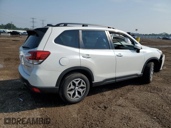 2024 Subaru Forester Premium with VIN JF2SKADC9RH411216, listed as a Copart auction lot 59662725 with 12,226 mi miles and Salvage title. Bid and sale history available at DreamBid. Image 3.