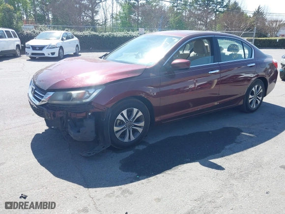 2013 Honda Accord Sdn LX with VIN 1HGCR2F39DA140100, listed as a IAAI auction lot 41872846 with 160,088 mi miles. Bid and sale history available at carsss.com. Image 17.