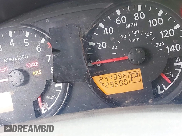 2008 Nissan Frontier SE with VIN 1N6AD07W38C425495, listed as a IAAI auction lot 41406740 with 244,396 mi miles and . Bid and sale history available at DreamBid. Image 15.