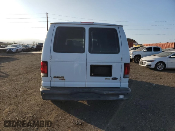 2013 Ford Econoline Cargo Commercial with VIN 1FTNE1EW6DDA13974, listed as a Copart auction lot 85720354 with 167,406 mi miles and Salvage title. Bid and sale history available at DreamBid. Image 6.