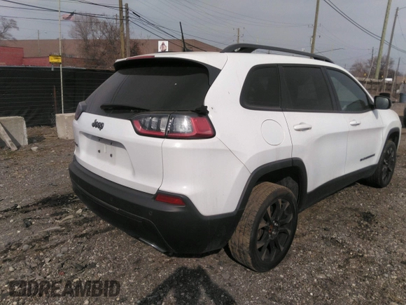 2021 Jeep Cherokee Latitude Lux with VIN 1C4PJMMX0MD193193, listed as a IAAI auction lot 41806728 with 42,169 mi miles and . Bid and sale history available at carsss.com. Image 4.