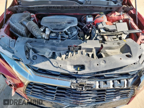 2021 Chevrolet Blazer RS with VIN 3GNKBERS3MS512684, listed as a Copart auction lot 58905725 with 76,347 mi miles and Salvage title. Bid and sale history available at DreamBid. Image 12.