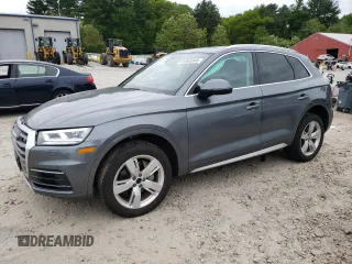 2018 Audi Q5 Premium Plus z VIN WA1BNAFY9J2109487, wystawiony jako Copart lot #57653345 z przebiegiem 47 518 mil mil oraz Szkoda całkowita • Salvage title. Historia ofert i sprzedaży dostępna na DreamBid. Obrazek 1.