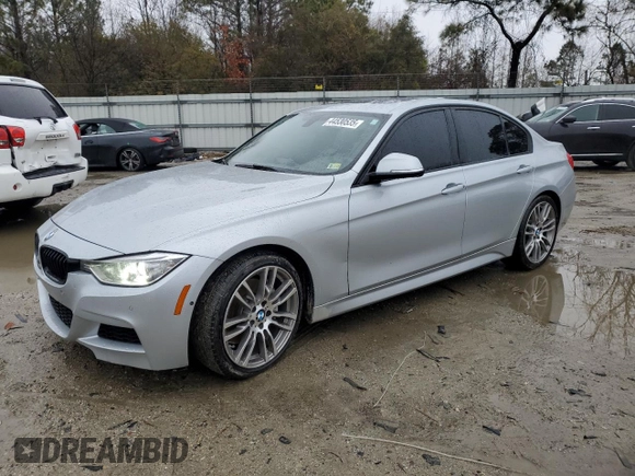 2014 BMW 3 Series 335i with VIN WBA3A9G58ENS64283, listed as a Copart auction lot 44530535 with 101,006 mi miles and Salvage Title. Bid and sale history available at carsss.com. Image 1.
