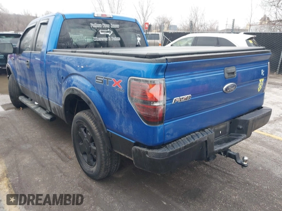 2010 Ford F-150 XL with VIN 1FTEX1EW6AFA32177, listed as a IAAI auction lot 41524783 with 186,145 mi miles. Bid and sale history available at carsss.com. Image 3.