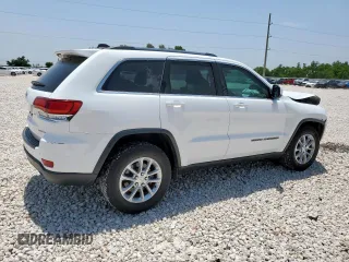 2021 Jeep Grand Cherokee Laredo E with VIN 1C4RJEAG7MC596709, listed as a Copart auction lot 57466875 with 56,164 mi miles and Salvage title. Bid and sale history available at DreamBid. Image 3.