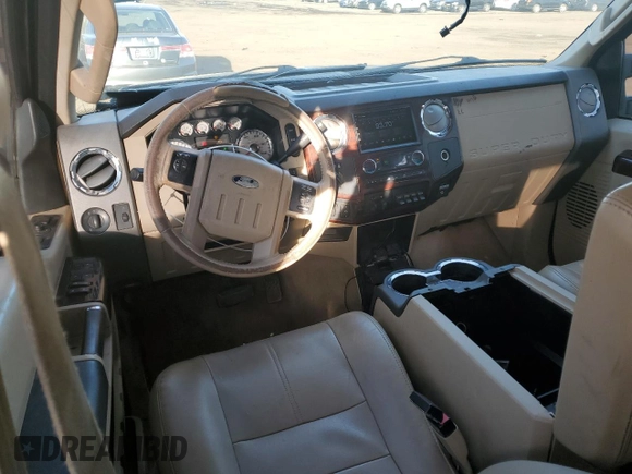 2010 Ford F-350 XL with VIN 1FTWW3BR2AEA33141, listed as a Copart auction lot 48184605 with 171,913 mi miles and Salvage title. Bid and sale history available at DreamBid. Image 8.