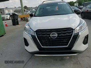 2023 Nissan Kicks SV with VIN 3N1CP5CV9PL567496, listed as a Copart auction lot 60511995 with 27,514 mi miles and Salvage title. Bid and sale history available at DreamBid. Image 14.