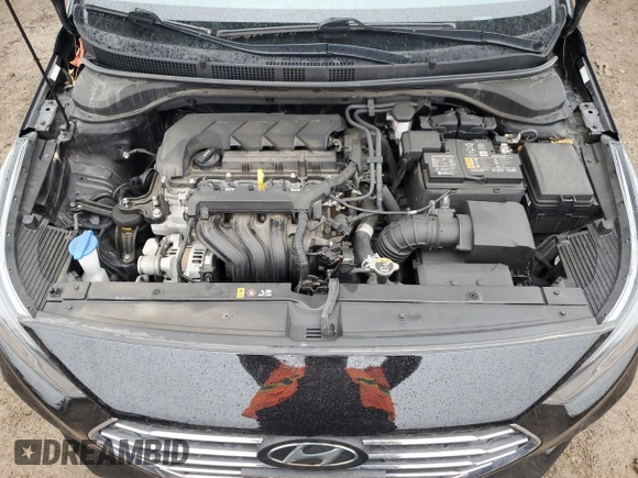 2022 Hyundai Accent Limited with VIN 3KPC34A69NE160326, listed as a Copart auction lot 86615334 with 34,073 mi miles and Salvage Title. Bid and sale history available at carsss.com. Image 11.