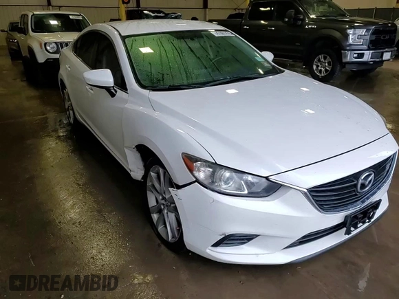 2016 Mazda Mazda6 i Touring with VIN JM1GJ1V55G1469305, listed as a Copart auction lot 47861475 with 111,861 mi miles and Salvage Title. Bid and sale history available at carsss.com. Image 13.