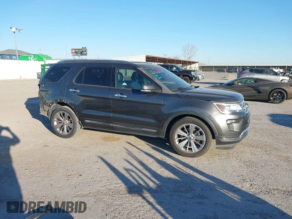 2018 Ford Explorer Limited with VIN 1FM5K7F86JGA37810, listed as a IAAI auction lot 41827445 with 96,635 mi miles and . Bid and sale history available at carsss.com. Image 14.