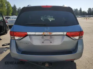 2014 Honda Odyssey EX-L with VIN 5FNRL5H62EB040061, listed as a Copart auction lot 54880355 with 178,179 mi miles and Salvage Title. Bid and sale history available at carsss.com. Image 6.